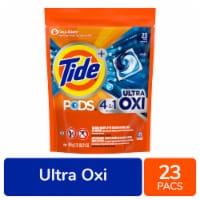Tide PODS Ultra Oxi Liquid Laundry Detergent Soap Pacs