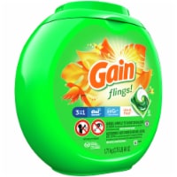 Gain flings! + AromaBoost Island Fresh 3-in-1 Laundry Detergent Pacs