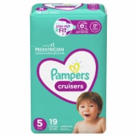 Pampers Cruisers Jumbo Pack Stay-Put Fit Size 5 Diapers Perspective: Main