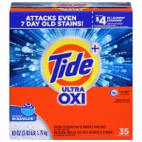 Tide® Plus Ultra Oxi Powder Laundry Detergent Perspective: Main