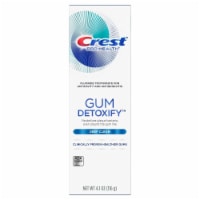 Crest Gum Detoxify Deep Clean Anticavity Fluoride Toothpaste