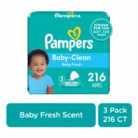 Pampers Fresh Scented Clean Baby Wipes