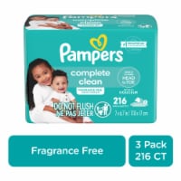Pampers Fragrance Free Baby Wipes Perspective: Main
