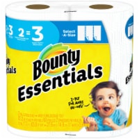 Bounty Essentials Select-A-Size Singles Plus Roll Paper Towels Perspective: Main