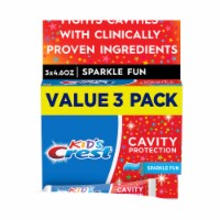 Crest Kids Sparkle Fun Flavor Cavity Protection Toothpaste Perspective: Main