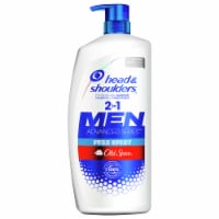 Head and Shoulders Old Spice Pure Sport Anti-Dandruff 2 in 1 Shampoo and Conditioner for Men