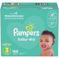 Pampers Baby-Dry Size 3 Baby Diapers