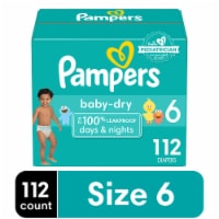 Pampers Baby Dry Diapers Size 6 (35+ lbs) Perspective: Main