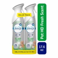 Febreze Pet Odor Fighter Fresh Scent Air Freshener Aerosol Can Value Pack Perspective: Main