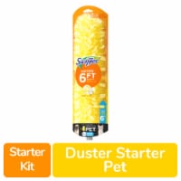 Swiffer Duster Heavy Duty Super Extendable Handle Pet Starter Kit & Refills