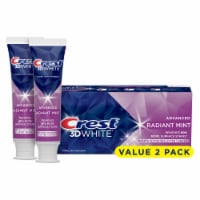 Crest 3D White Radiant Mint Teeth Whitening Toothpaste