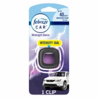 Febreze Car Air Freshener Vent Clip, Midnight Storm, 1 count Perspective: Main