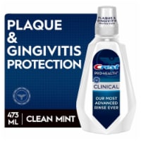 Crest Mint Pro-Health Alcohol Free Clinical Mouthwash