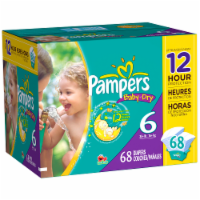 Pampers Baby Dry Size 6 Super Pack Diapers Perspective: Main