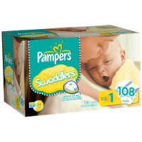 Pampers Swaddlers Size 1 Diapers Perspective: Main