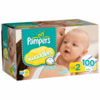 Pampers Swaddlers Size 2 Diapers Perspective: Main