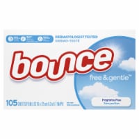 Bounce Free & Gentle™ Fabric Softener Dryer Sheets Perspective: Main