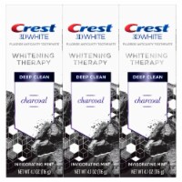 Crest 3D Whitening Therapy Invigorating Mint Fluoride Toothpaste