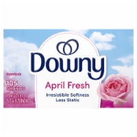 Downy April Fresh Fabric Softener Dryer Sheets Perspective: Main