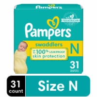 Pampers Swaddlers Newborn Baby Diapers Size 0 (<10 lbs)