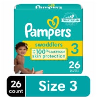 Pampers Swaddlers Diapers Size 3 (16-28 lbs)