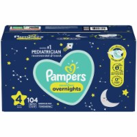 Pampers Swaddlers Overnights Size 4 Baby Diapers