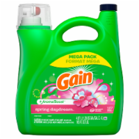 Gain Aroma Boost Spring Daydream Mega Pack Liquid Laundry Detergent Perspective: Main