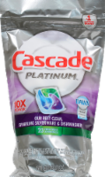 Cascade Platinum Fresh Scent ActionPacs Dishwasher Detergent Perspective: Main