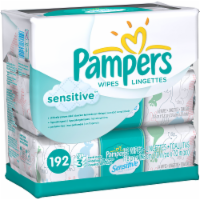 Pampers® Sensitive™ Fragrance Free Baby Wipes Pop-Top Packs Perspective: Main