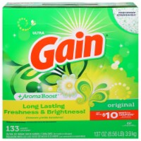Gain Ultra Aroma Boost Original Powder Laundry Detergent Perspective: Main