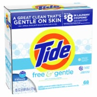 Tide Free & Gentle Powder Laundry Detergent Perspective: Main