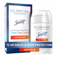 Secret Clinical Strength Soft Solid Antiperspirant and Deodorant for Women, Stress Response Perspective: Main