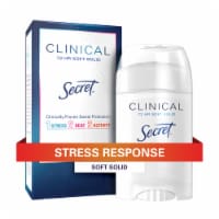Secret® Clinical Strength Stress Response Soft Solid Antiperspirant Deodorant