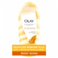Olay Moisture Ribbons Plus Shea + Notes of Manuka Honey Body Wash