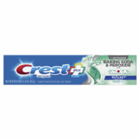 Crest + Baking Soda and Peroxide with Scope Outlast Freshness Complete Whitening Toothpaste Perspective: Main