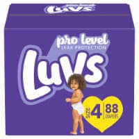 luvs triple leakguards size 4