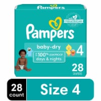 Pampers Baby Dry Baby Diapers Size 4 (22-37 lbs)