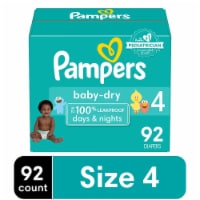 Pampers Baby Dry Baby Diapers Size 4 (22-37 lbs)