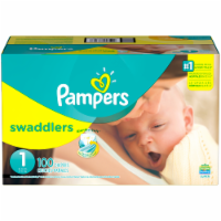 Pampers Swaddlers Size 1 Diapers Perspective: Main