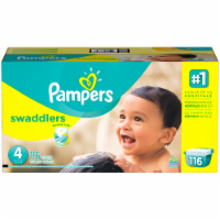 Pampers Swaddlers Size 4 Diapers Perspective: Main