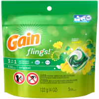 Gain Flings! Original 3 in 1 Pacs Laundry Detergent Pods Perspective: Main