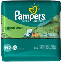 Pampers Baby Wipes Natural Clean Perspective: Main