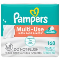 Pampers Expressions Fragrance Free Wipes