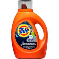 Tide Plus Febreze Freshness Active Fresh Sport Odor Defense Liquid Laundry Detergent Perspective: Main