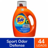 Tide HE Plus Febreze Sport Odor Defense Turbo Clean Liquid Laundry Detergent
