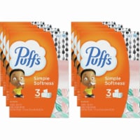 Puffs Plus Lotion Family Facial Tissues, 124 ct - Harris Teeter