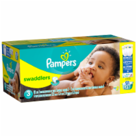 Pampers Swaddlers Size 3 Diapers and Wipes Bonus Pack Perspective: Main