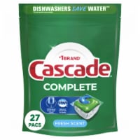 Cascade Complete ActionPacs Fresh Scent Dishwasher Detergent