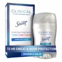 Secret Clinical Strength Completely Clean Invisible Solid Antiperspirant Deodorant