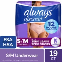 Always Discreet Boutique Low-Rise Maximum Absorbency Size Large